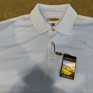 Pebble Beach Performance Golf Polo **NWT**